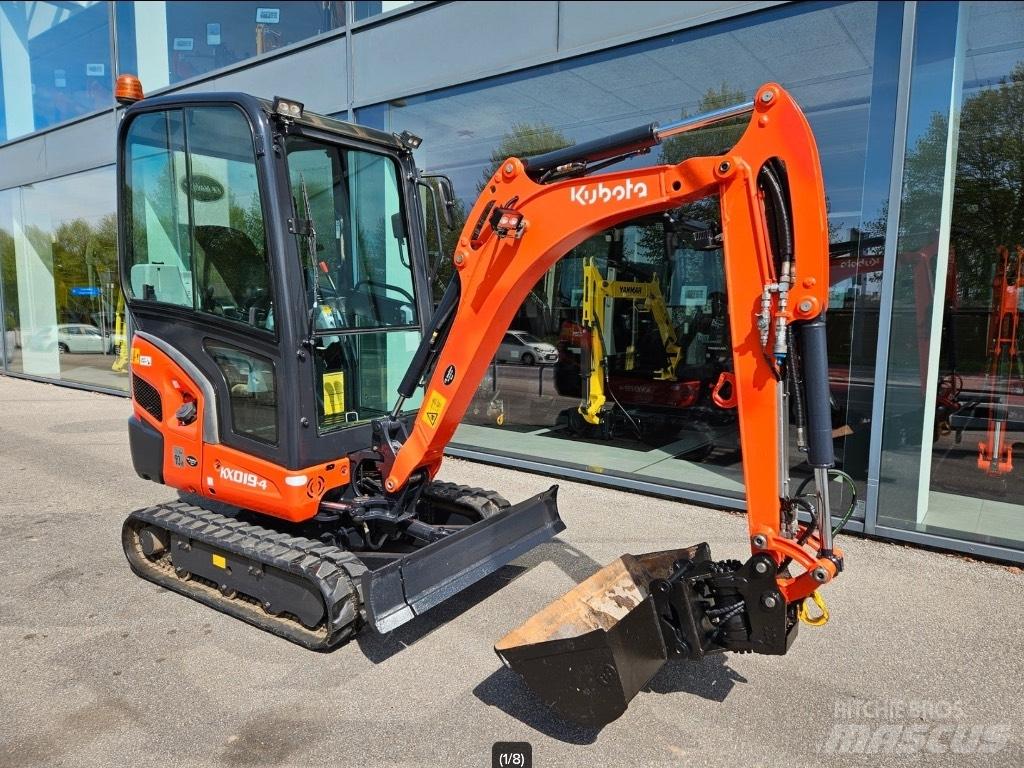 Kubota KX 019-4 Mini Escavadoras <7t