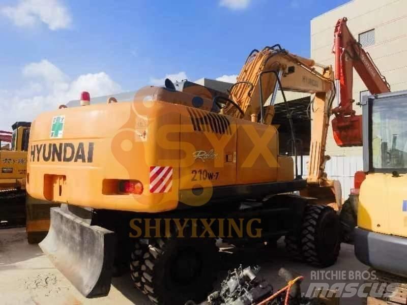 Hyundai 210W-7 Escavadoras de rodas