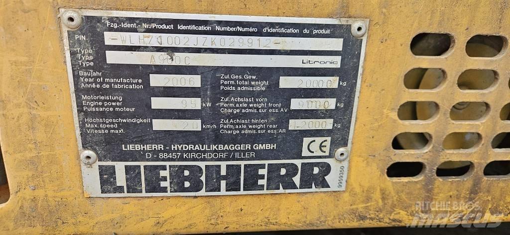 Liebherr A 900 C Escavadoras de rodas