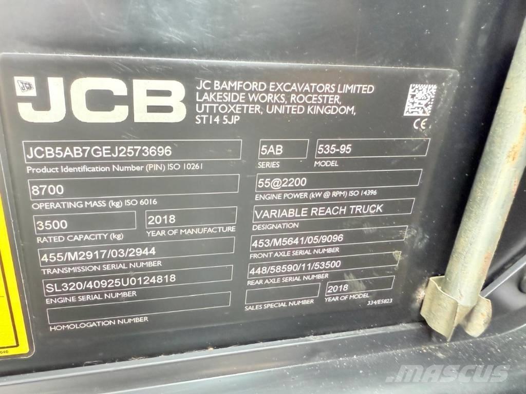 JCB 535-95 Manipuladores telescópicos