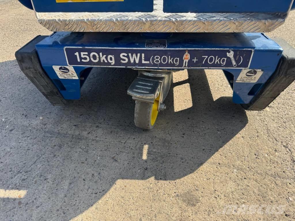 JLG Peco Lift Plataformas mastro vertical propulsão manual