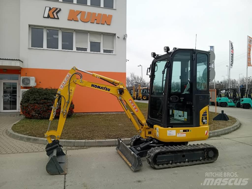 Komatsu PC 16 R-3HS Mini Escavadoras <7t