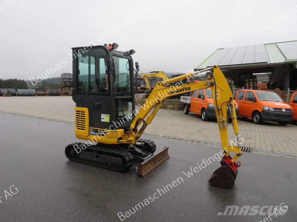 Komatsu PC 16 Mini Escavadoras <7t