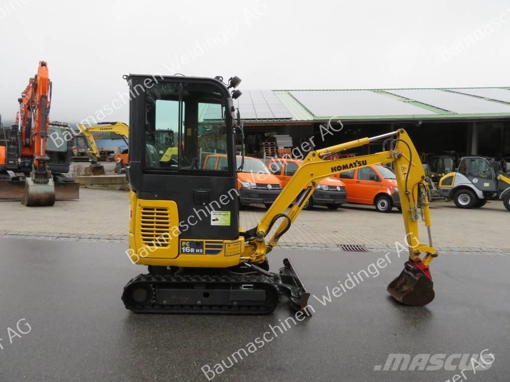 Komatsu PC 16 Mini Escavadoras <7t