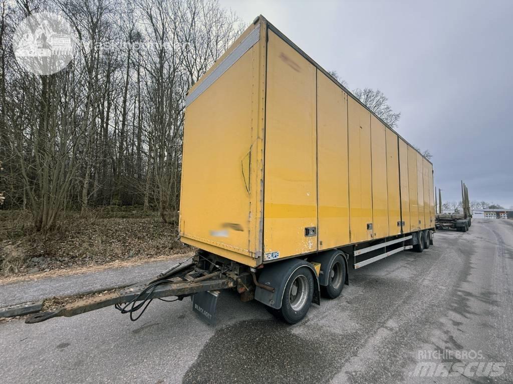 Kaupe 4 UT PE 126 Reboques de caixa fechada