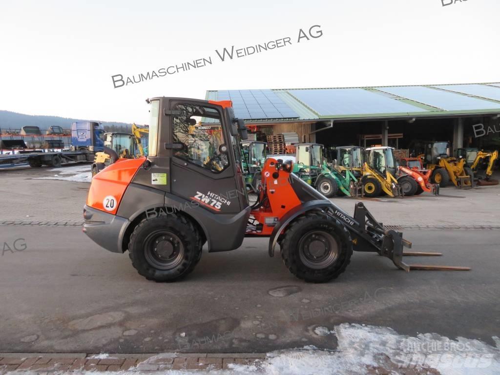 Hitachi ZW 75 Pás carregadoras de rodas