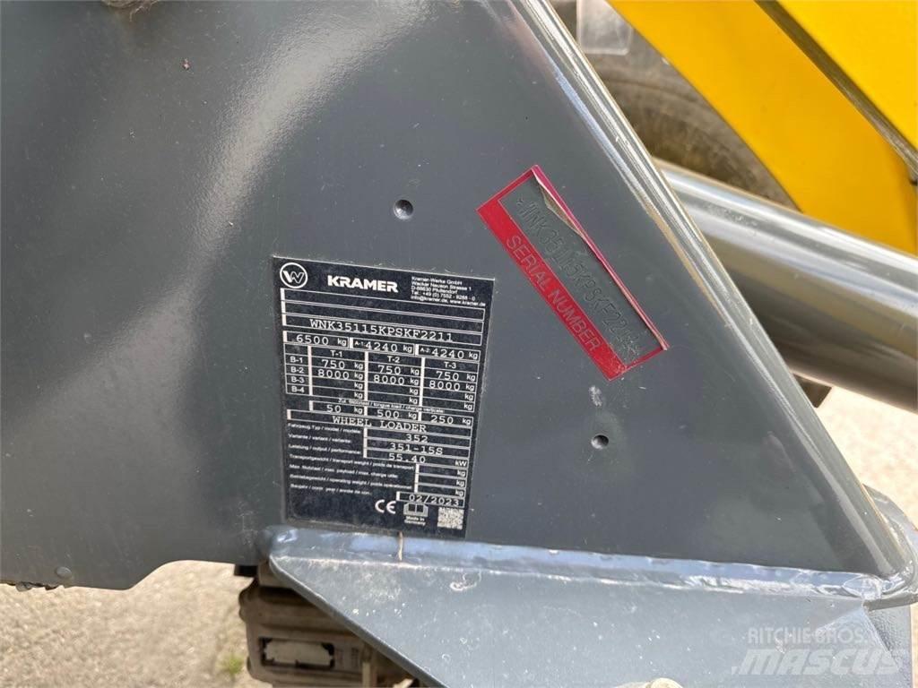 Kramer 8085 Pás carregadoras de rodas