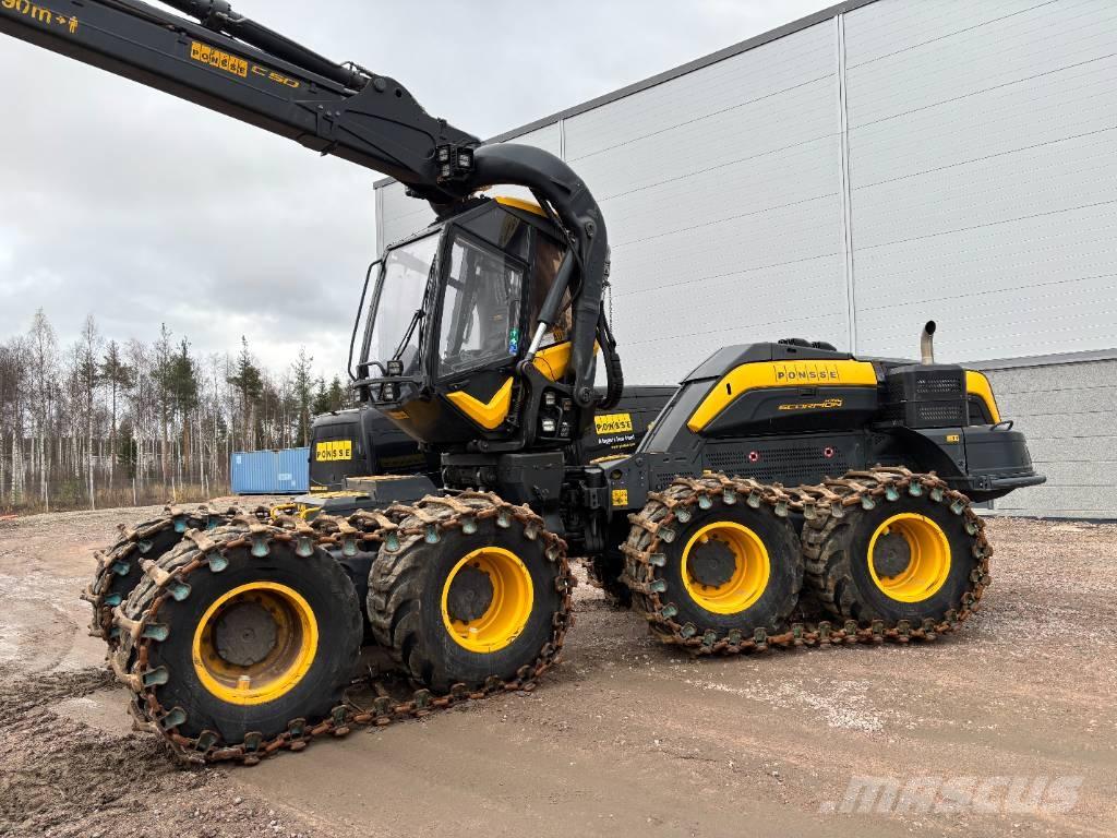 Ponsse Scorpion King Processadores florestais