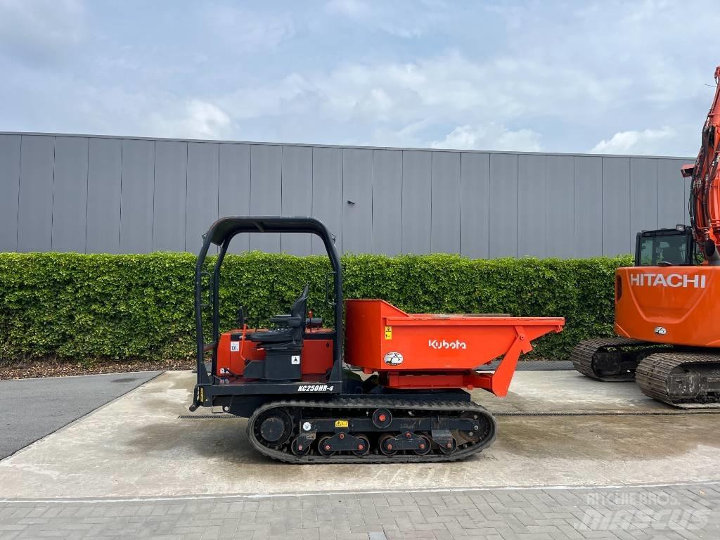 Kubota KC 250 HR-4 Dumpers de lagartas