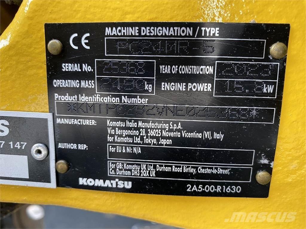 Komatsu PC24MR-5 Escavadoras de rodas