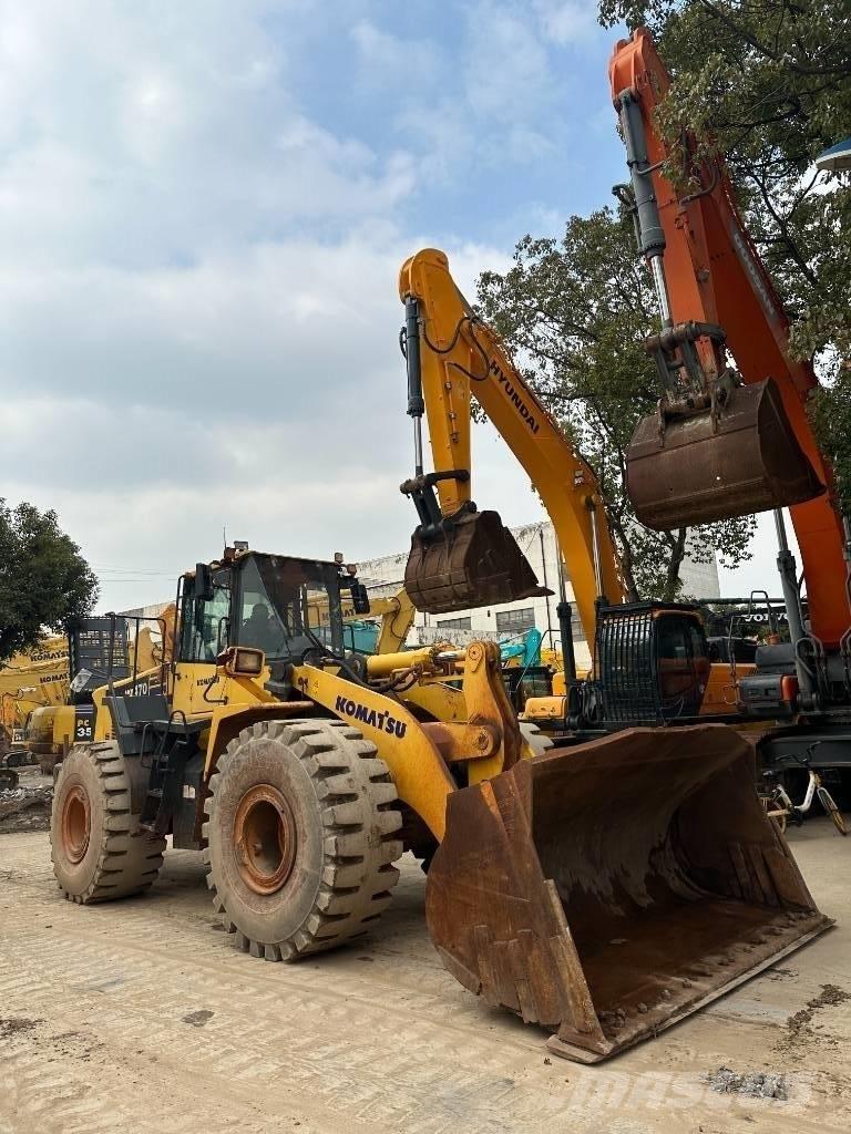 Komatsu WA 470-6 Pás carregadoras de rodas