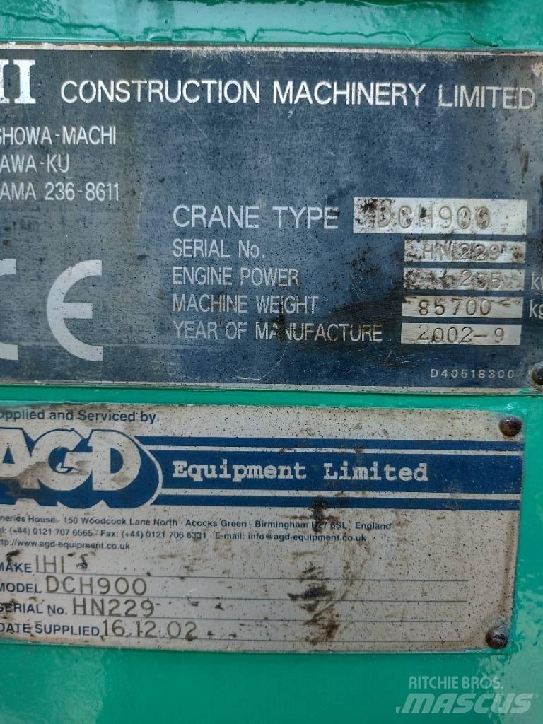 IHI DCH900 Gruas de rastos