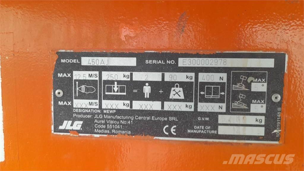 JLG 450AJ Elevadores braços articulados
