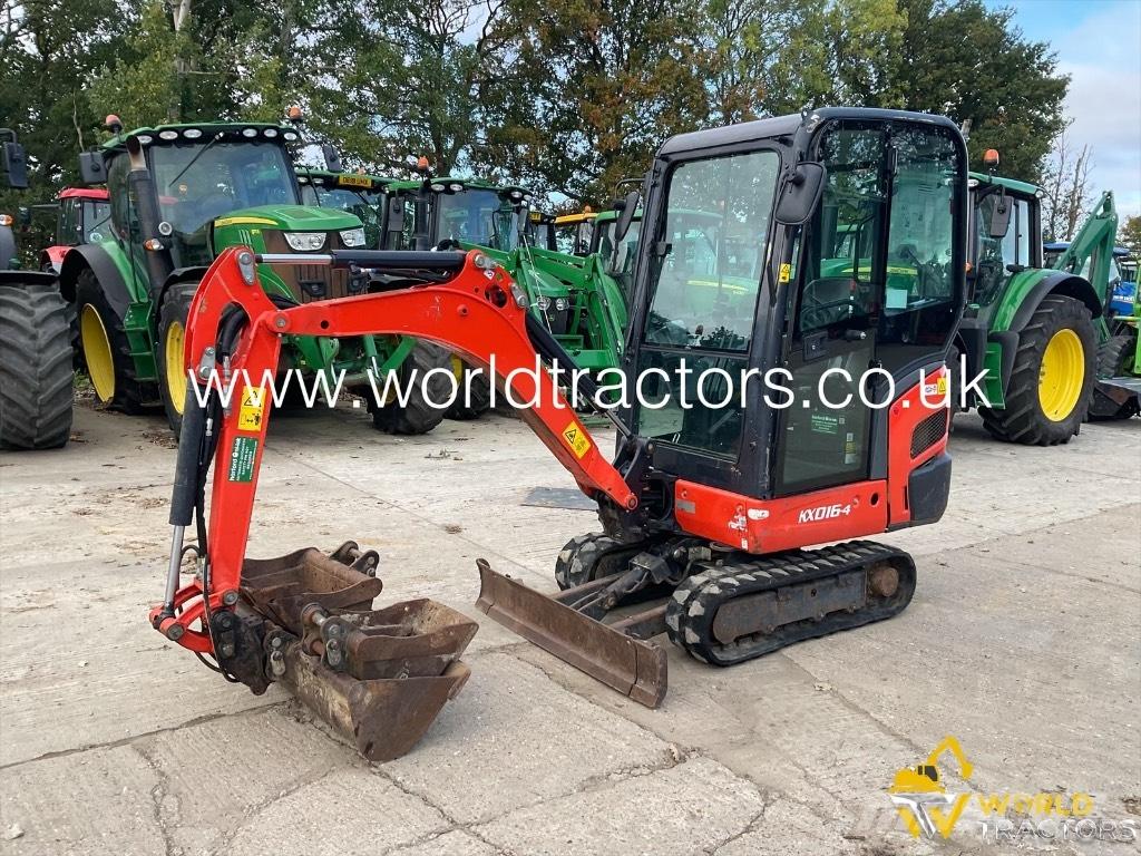Kubota KX 016-4 Mini Escavadoras <7t