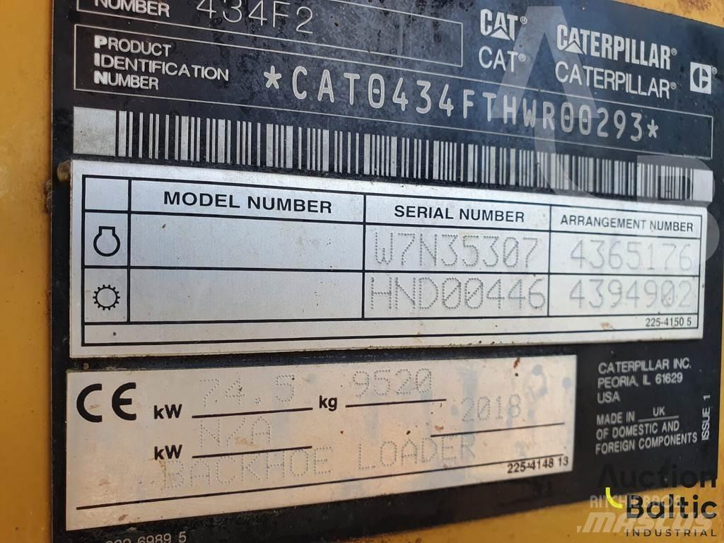 CAT 434 F2 Retroescavadoras