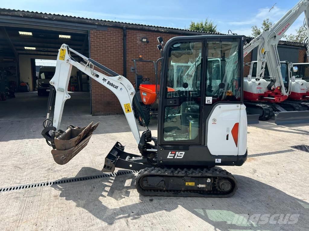 Bobcat E 19 Mini Escavadoras <7t