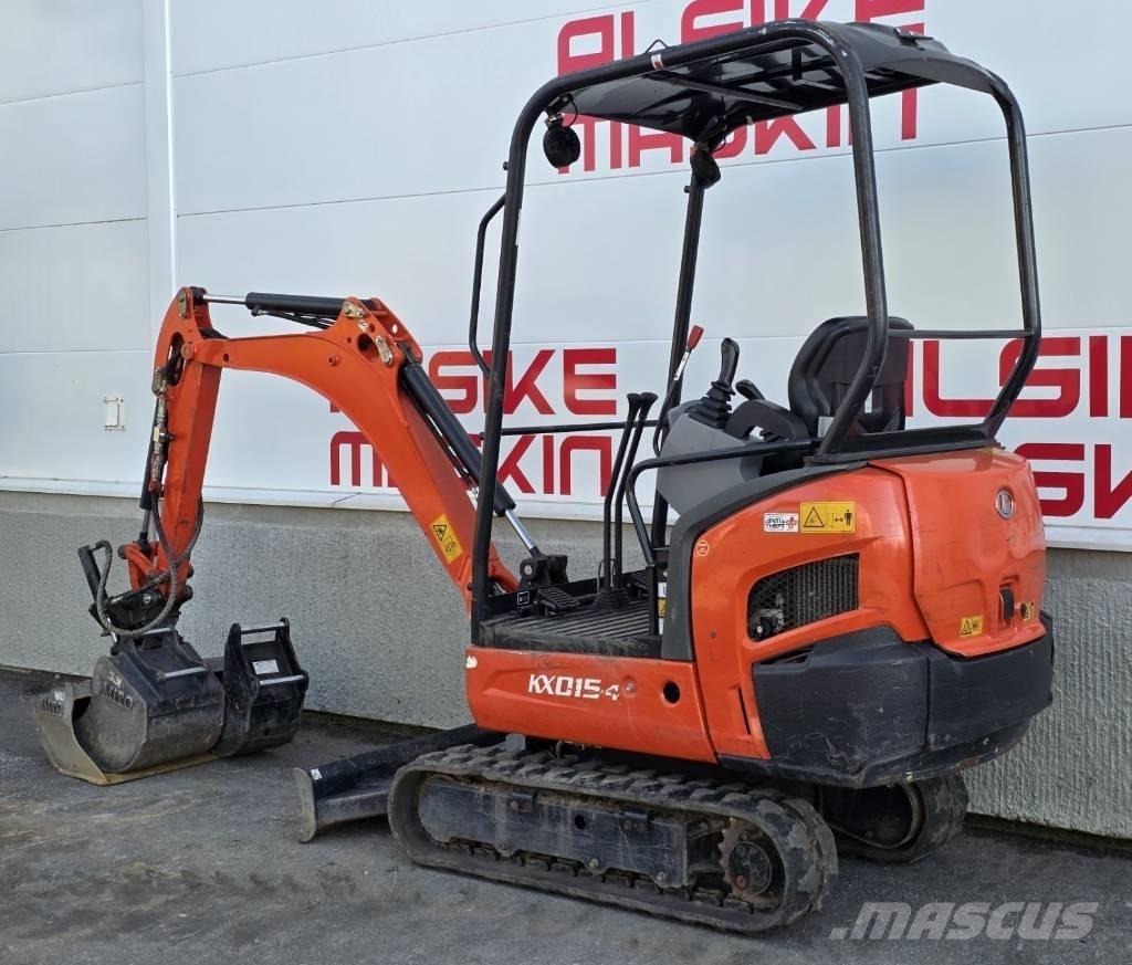Kubota KX 015-4 Mini Escavadoras <7t