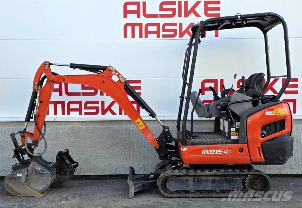 Kubota KX 015-4 Mini Escavadoras <7t