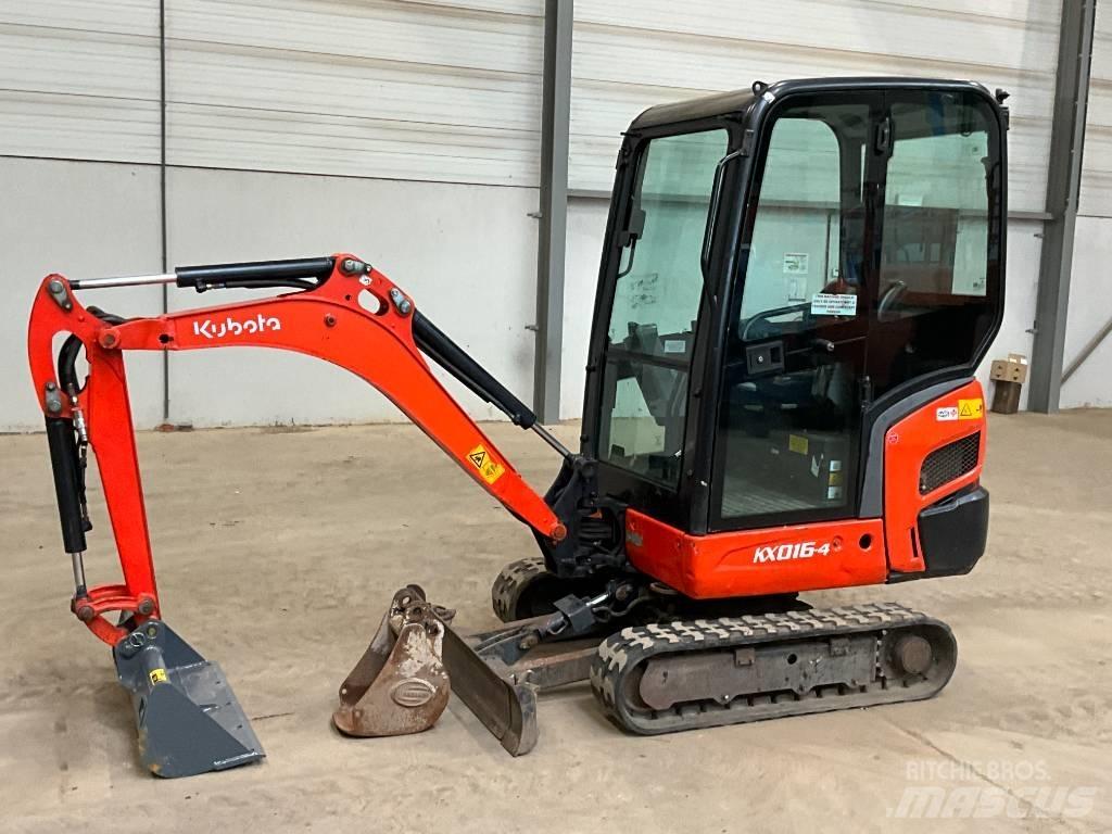 Kubota KX 016-4 Mini Escavadoras <7t
