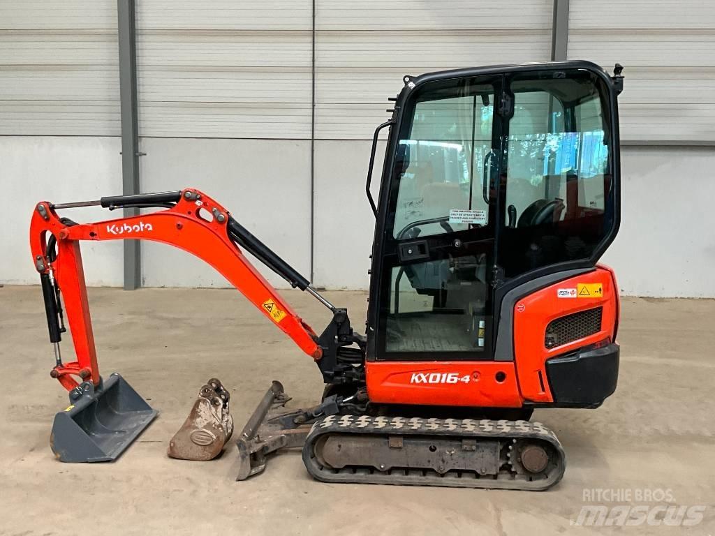 Kubota KX 016-4 Mini Escavadoras <7t
