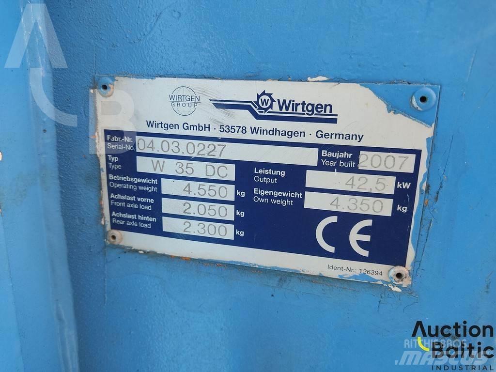 Wirtgen W35DC Fresadoras de asfalto