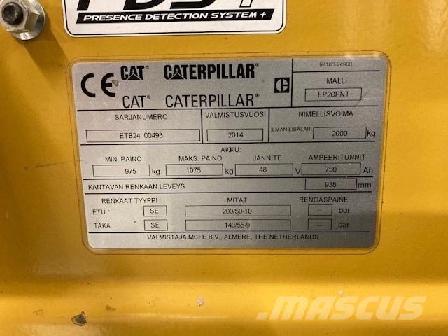 CAT EP20PNT Empilhadores eléctricos