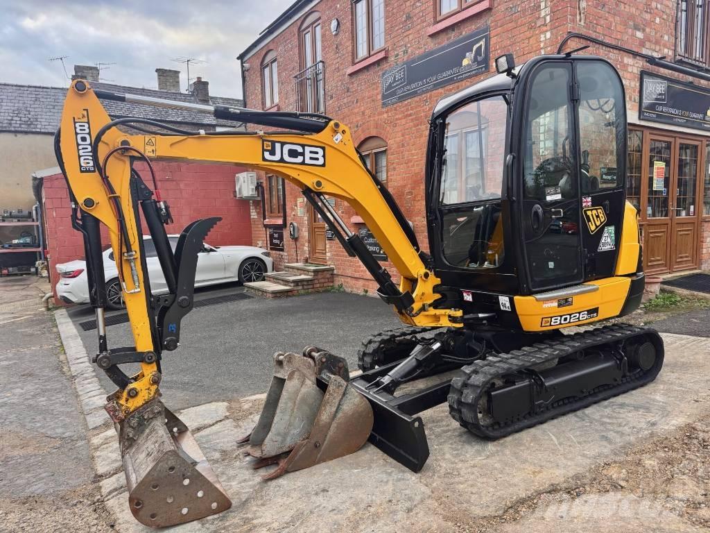 JCB 8026 CTS Mini Escavadoras <7t