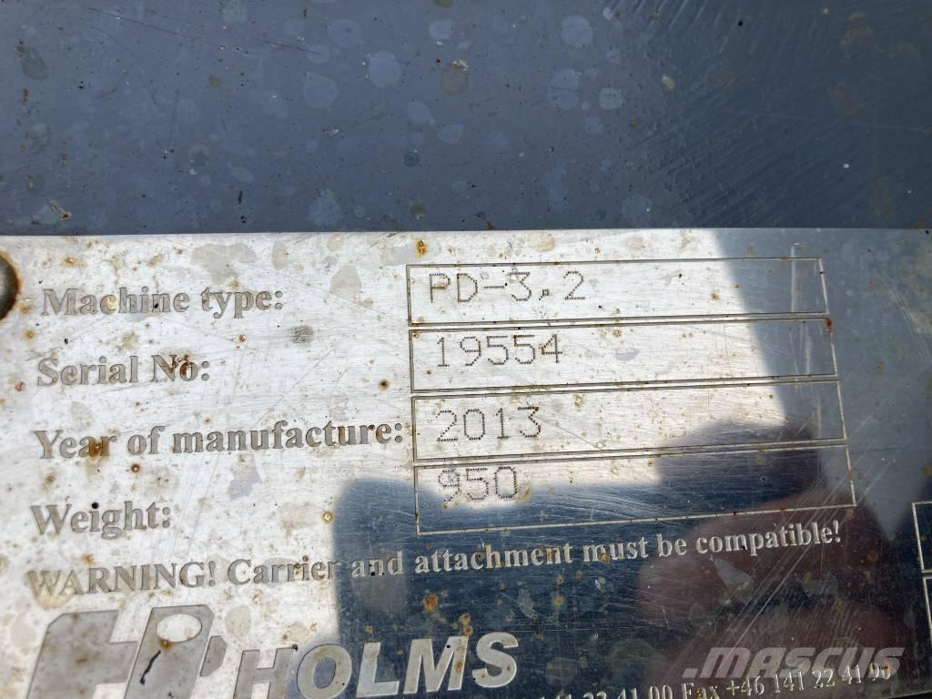 Holms PD 3-2 Lâminas de neve e arados