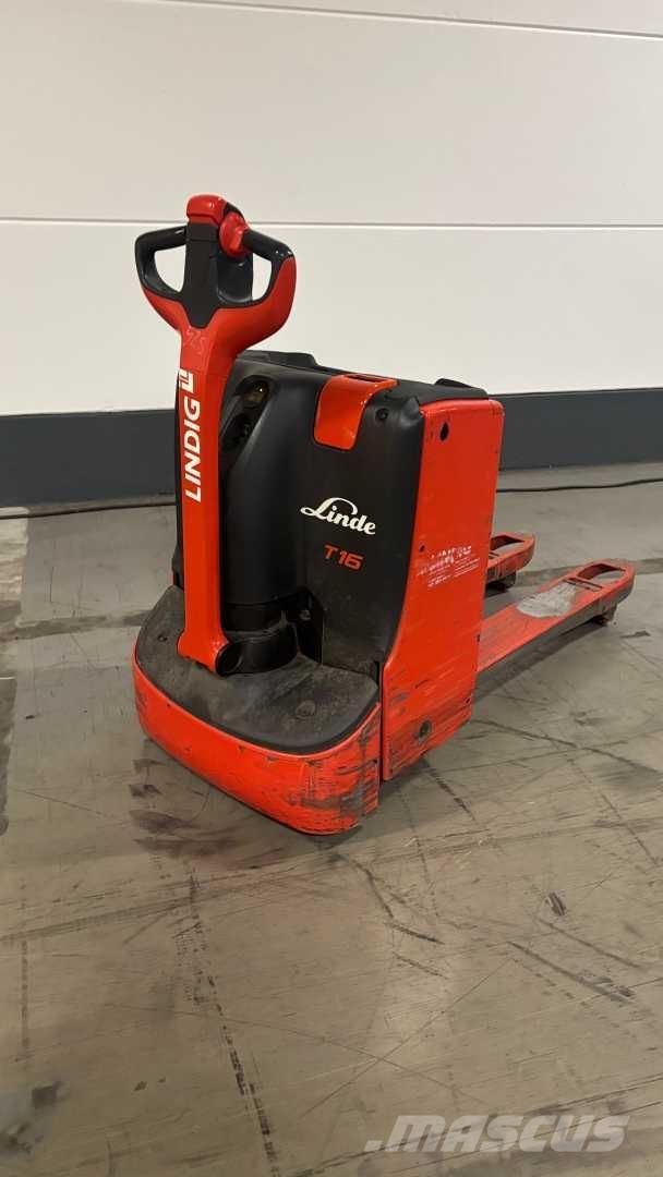 Linde T16 Empilhador para operador externo
