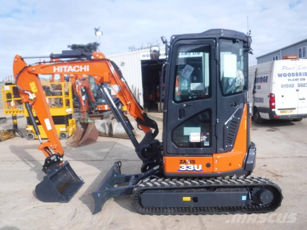 Hitachi ZX 33 U-6 Mini Escavadoras <7t
