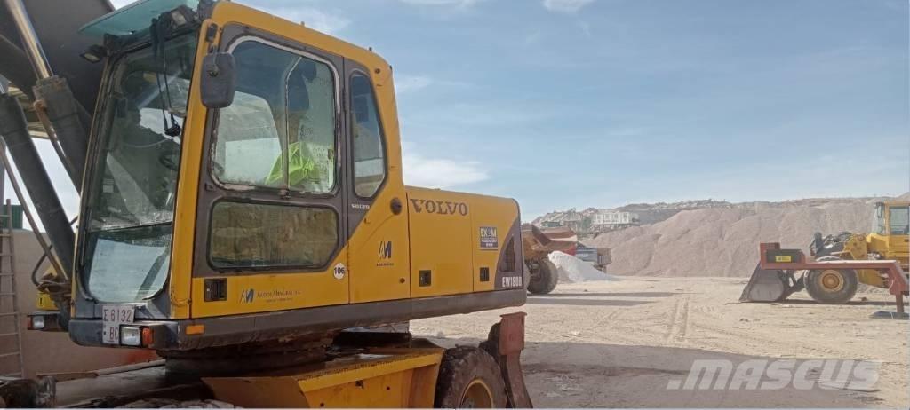 Volvo 180 Giratoria Escavadoras de rodas