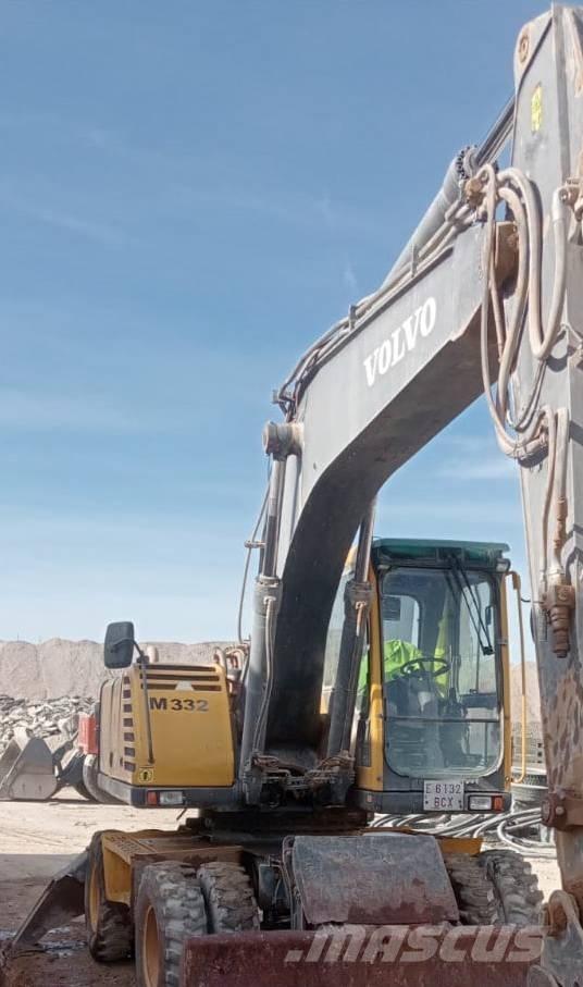 Volvo 180 Giratoria Escavadoras de rodas