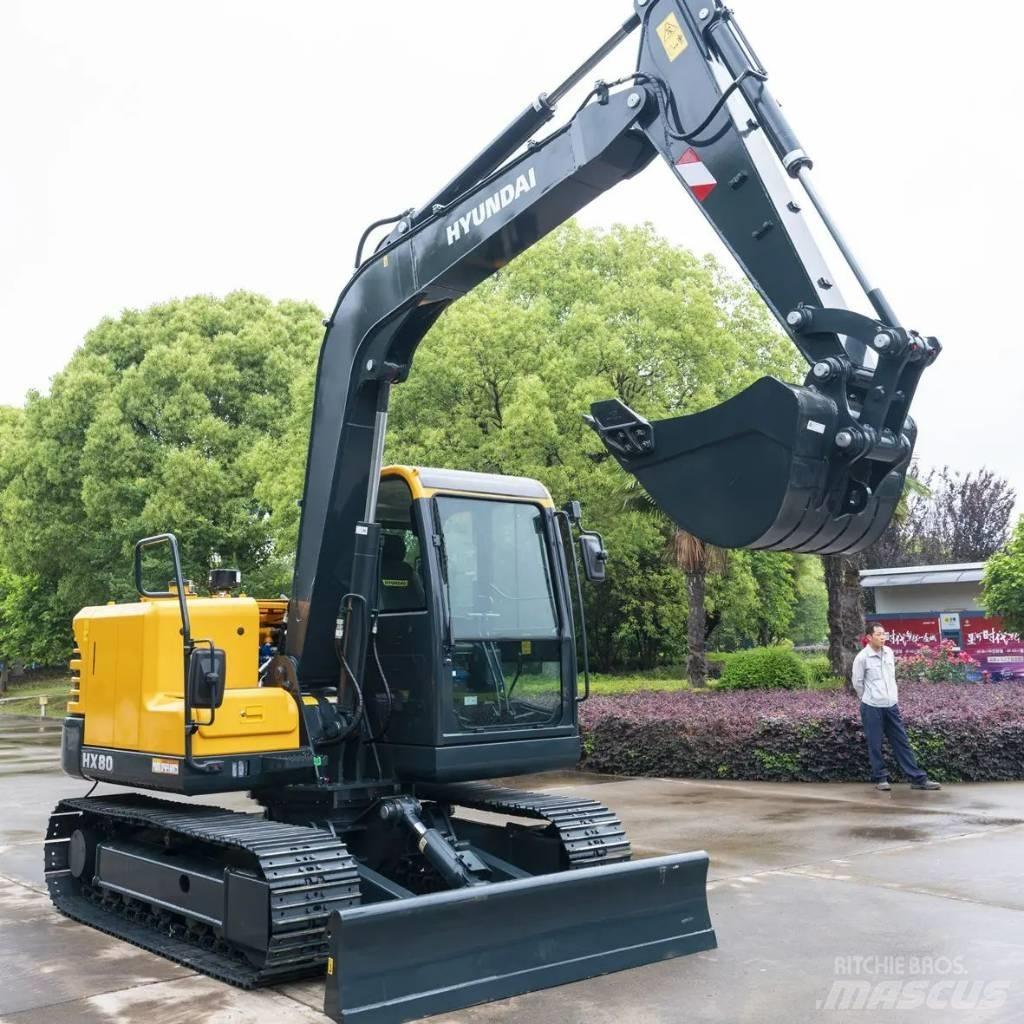Hyundai HX80 Escavadoras Midi 7t - 12t