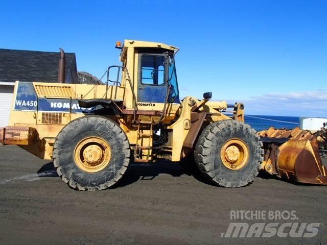Komatsu WA 450 Pás carregadoras de rodas