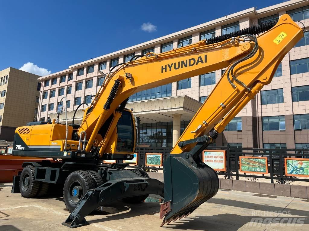 Hyundai R210W Escavadoras de rodas