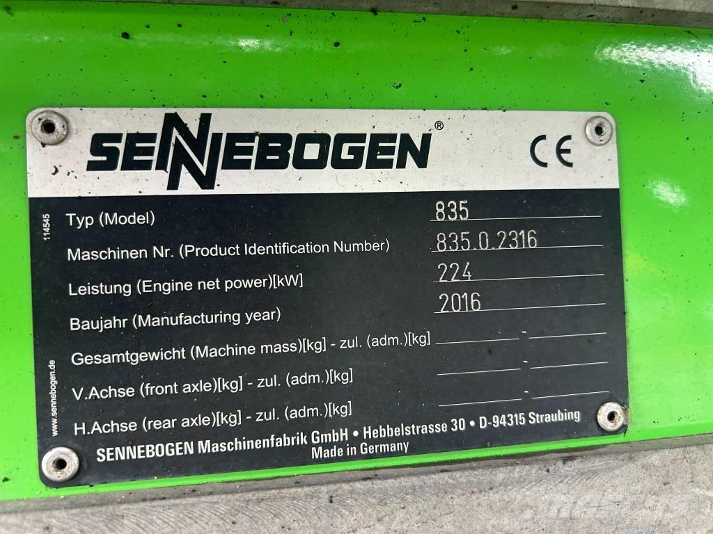 Sennebogen 835 M Manipuladores de resíduos / indústria