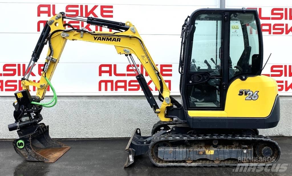 Yanmar SV 26 Mini Escavadoras <7t