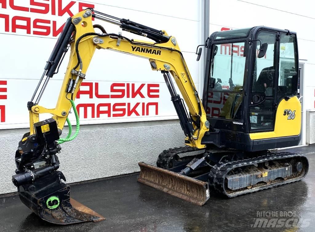 Yanmar SV 26 Mini Escavadoras <7t