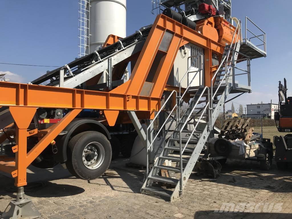 Nisbau Euromix 150 Centrais de betão usadas