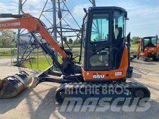 Hitachi ZX55U Mini Escavadoras <7t