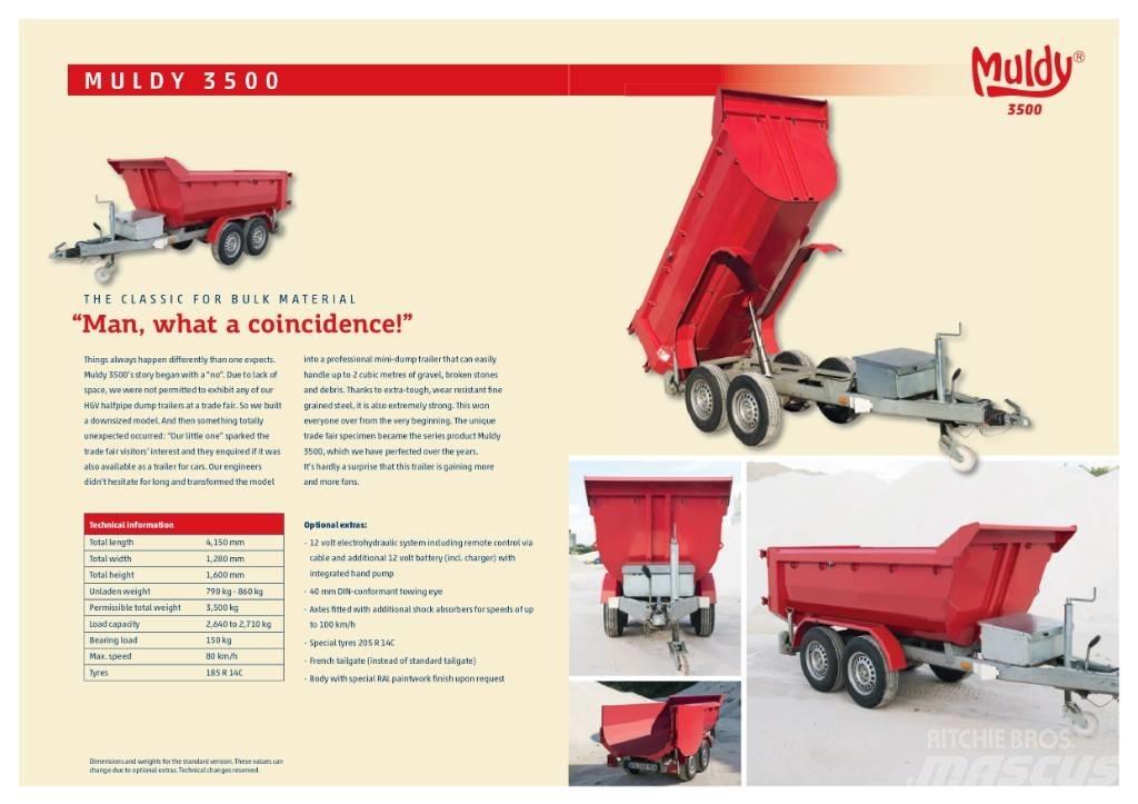  Muldy 3500 Reboques basculantes