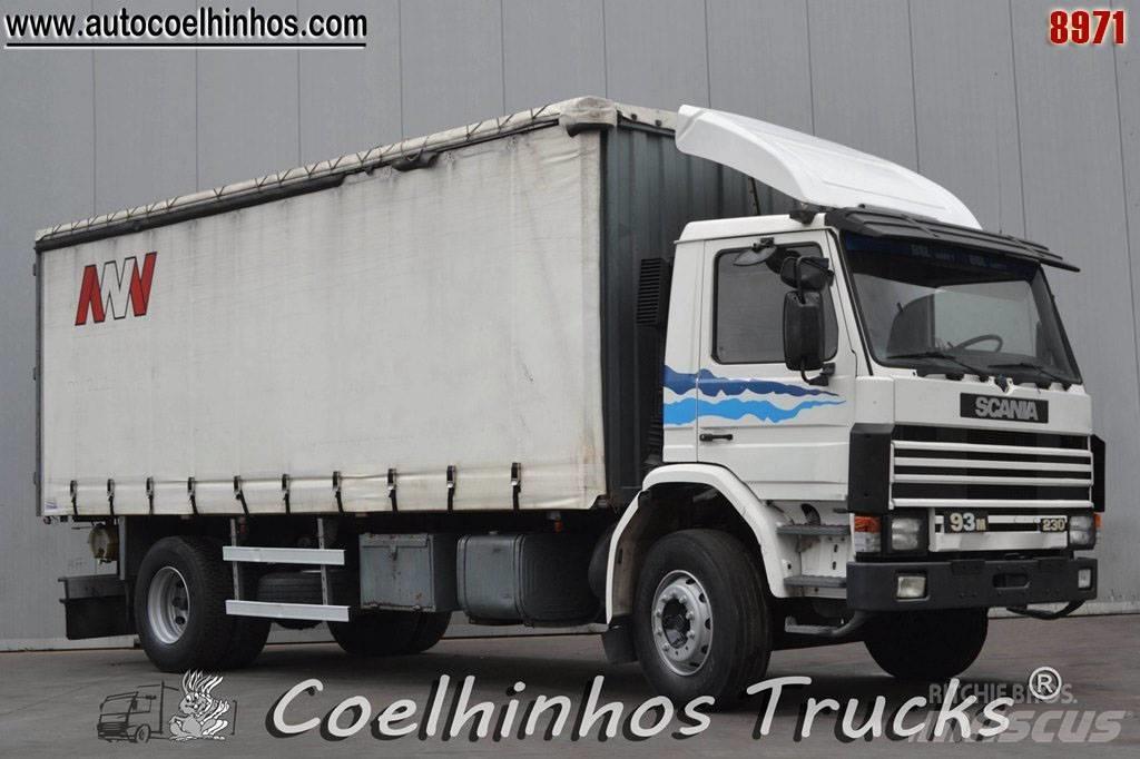 Scania 93M 230 Camiões caixa cortinas laterais