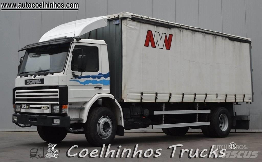Scania 93M 230 Camiões caixa cortinas laterais