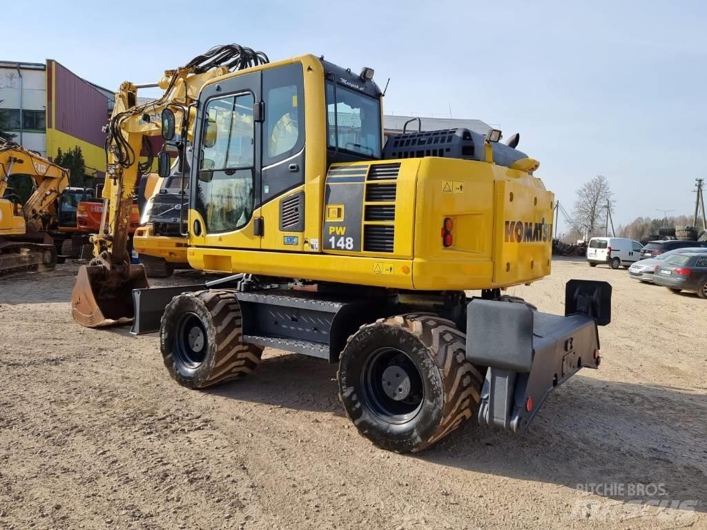 Komatsu PW 148-8 Escavadoras de rodas
