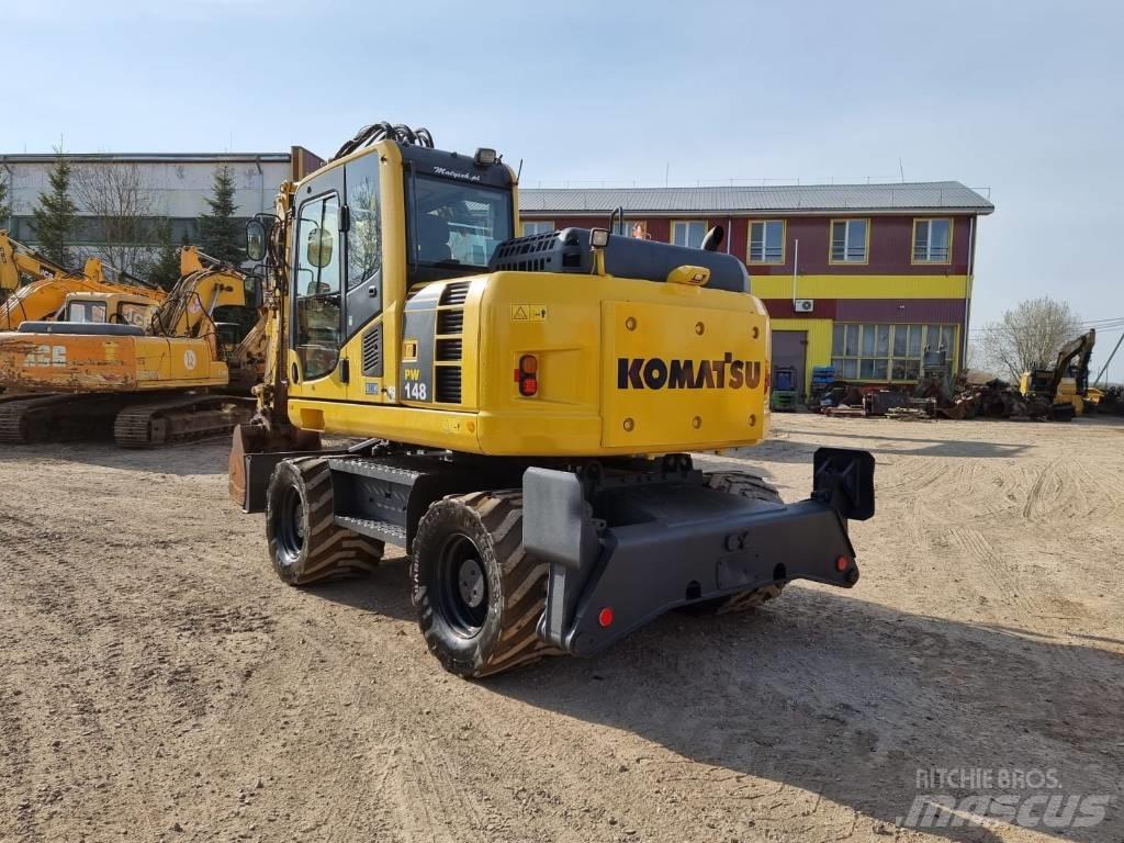 Komatsu PW 148-8 Escavadoras de rodas