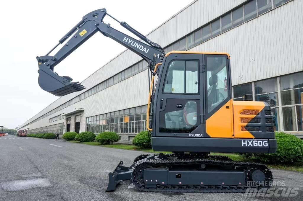 Hyundai HX 60 Escavadoras de rodas