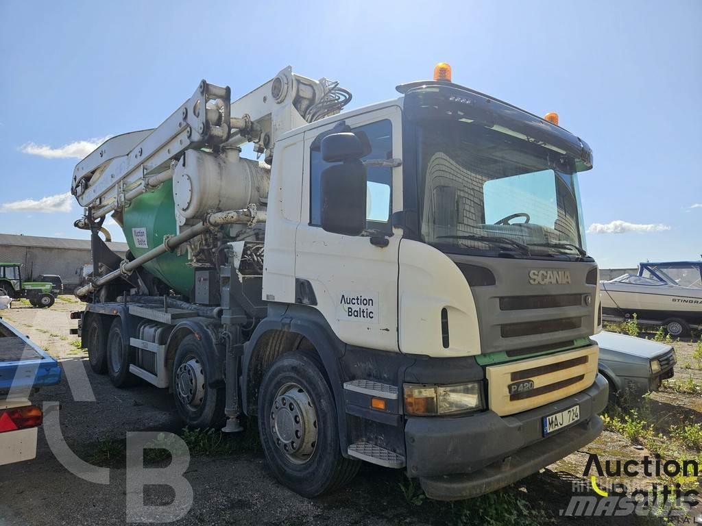 Scania P 420 Camiões bomba Betão