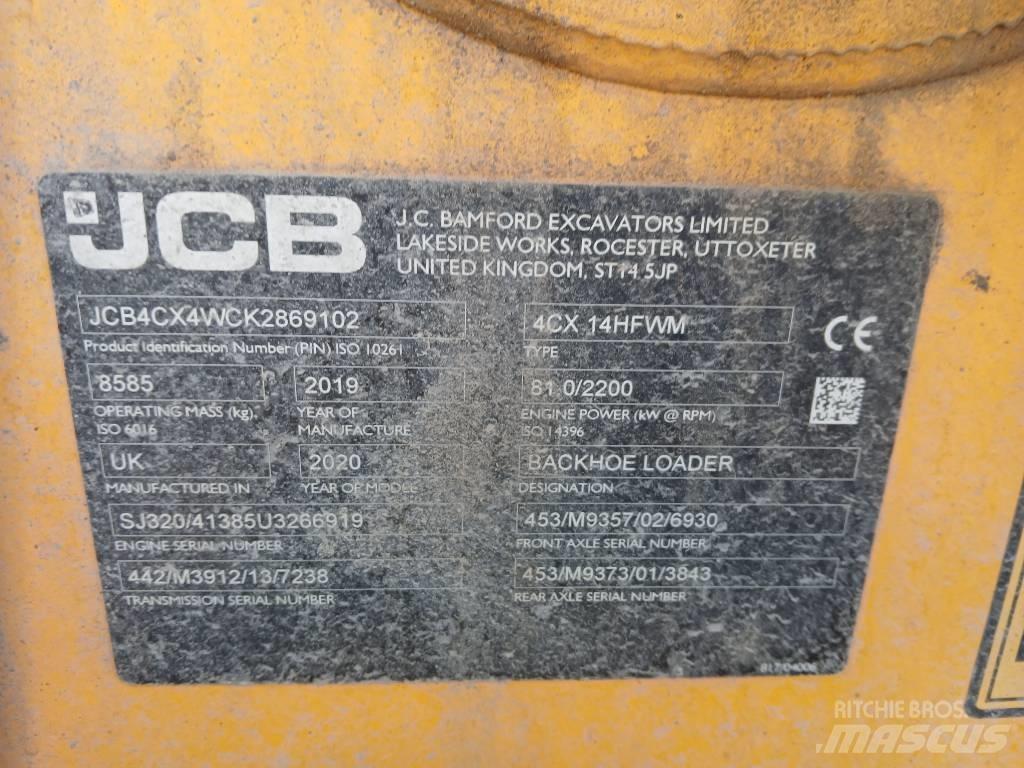 JCB 4 CX Retroescavadoras