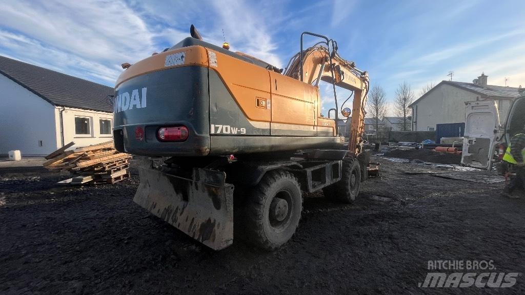 Hyundai Robex 170w-9 Escavadoras de rodas