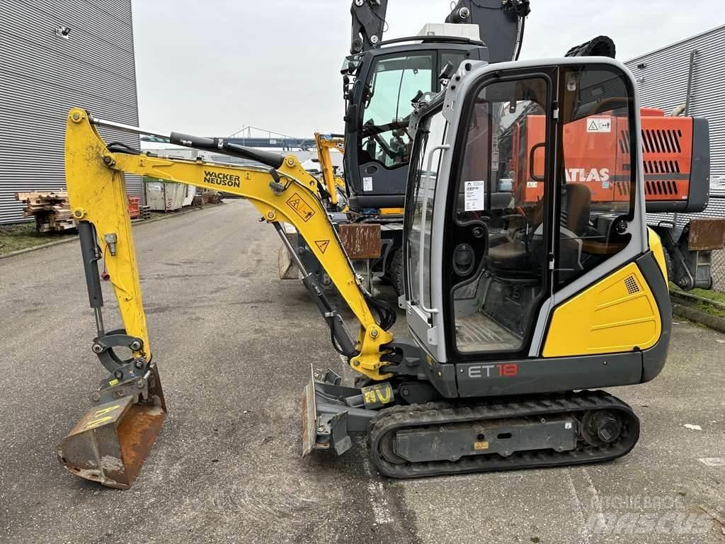 Wacker Neusen ET18 Mini Escavadoras <7t